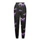 thumbnail image 4 of Pantalones largos de cintura elástica con cordón estampado informal a la moda para mujer Fridja  alkflakhf35510, 4 of 5