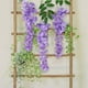 thumbnail image 3 of Simulación de flores de glicinia con ramas largas, flores de plástico y seda, para colgar en salones interiores, decoración con fotos de enredaderas, 3 of 6