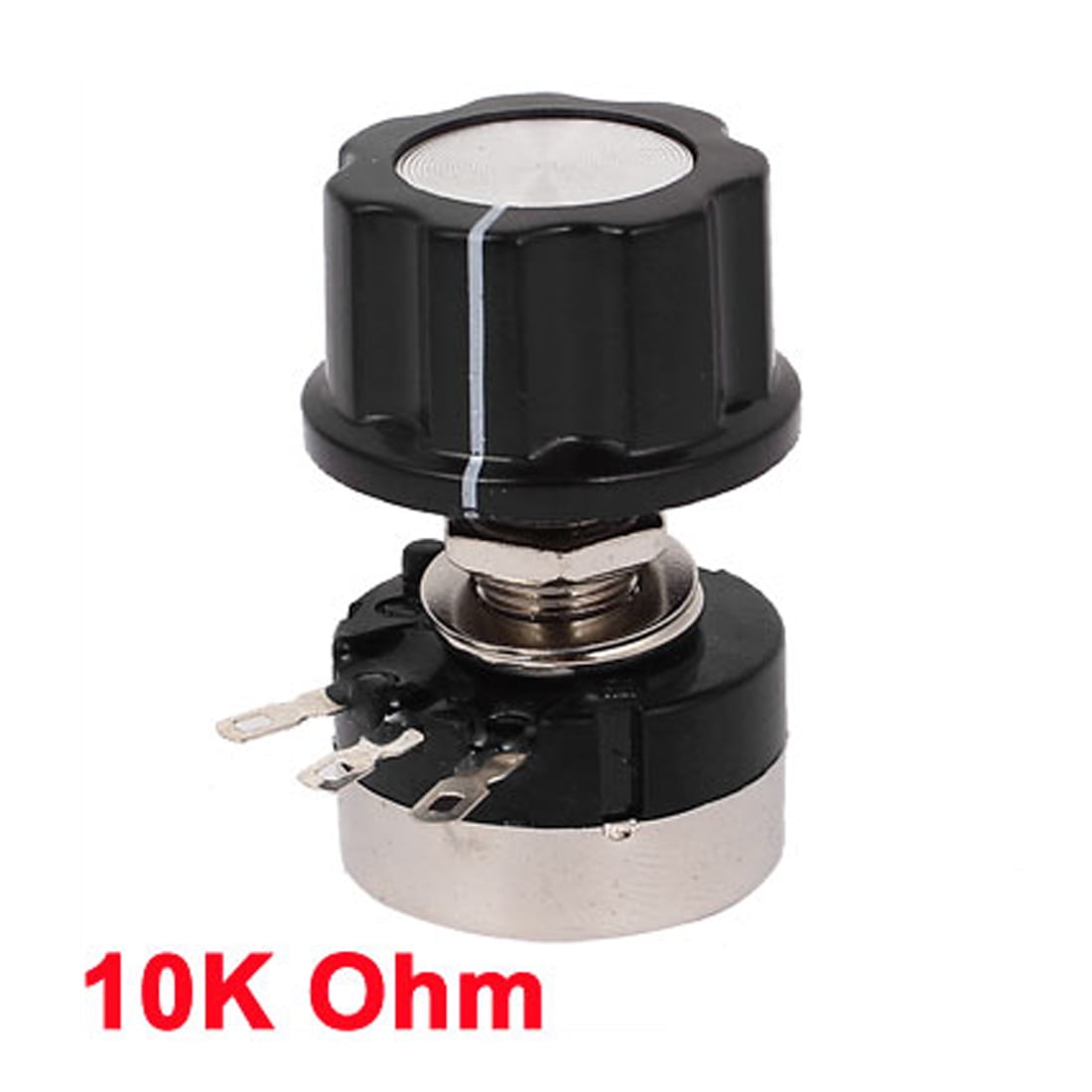 4 Potenziometri Carbonio RV24YN20S 10K Ohm - Con Manopole Per Controllo Velocità Motori - Foto 10