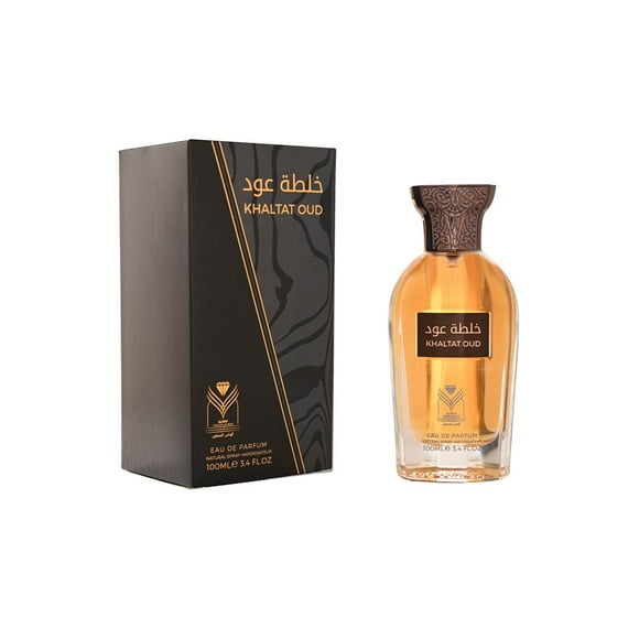 Khaltat Oud Perfume, Unisex Oriental Fragrance, Top notes: Basil, Bergamot, 100ml, Elegant. Irresistible. Luxurious.