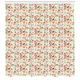thumbnail image 3 of Ambesonne Colorful Shower Curtain, Abstract Ornamental Birds, 69"Wx84"L, Multicolor, 3 of 3