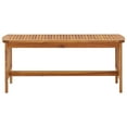 thumbnail image 2 of vidaXL Coffee Table 102x50x43 cm Solid Acacia Wood, 2 of 5