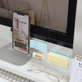 thumbnail image 4 of Sticky Notes Board Monitor Memo Sign Transparent Message Board with Slot Phone Stand Strong Adhesive Multifunction Stand, 4 of 19