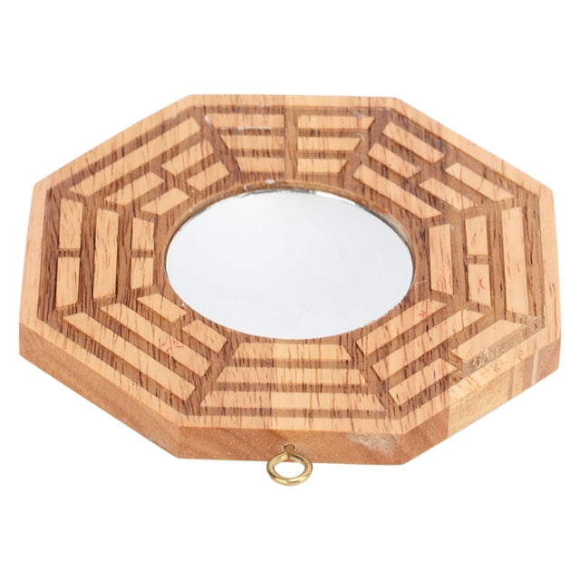 Espejo Convexo, Decoración Que Trae Riqueza. El Espejo Cóncavo Absorbe Energía Positiva Y Trae Buena Suerte Para Exteriores.