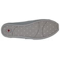 thumbnail image 4 of Skechers BOBS Women's Bobs Plush-Peace & Love Ballet Flat, Light Grey, 6.5 M US, 4 of 5