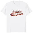 thumbnail image 1 of Camisetas de verano unisex de algodón con cuello redondo y chistes sarcásticos, regalo divertido retro para hombre. Camiseta de "Butthole Whisperer"., 1 of 7