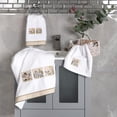 thumbnail image 3 of Linum Home Textiles Belinda Turkish Cotton 2 Piece Embellished FingertipTowel Set, 3 of 5