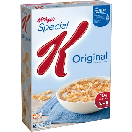 Kellogg's Original Special K Cereal, 12 ounce box - Walmart.com