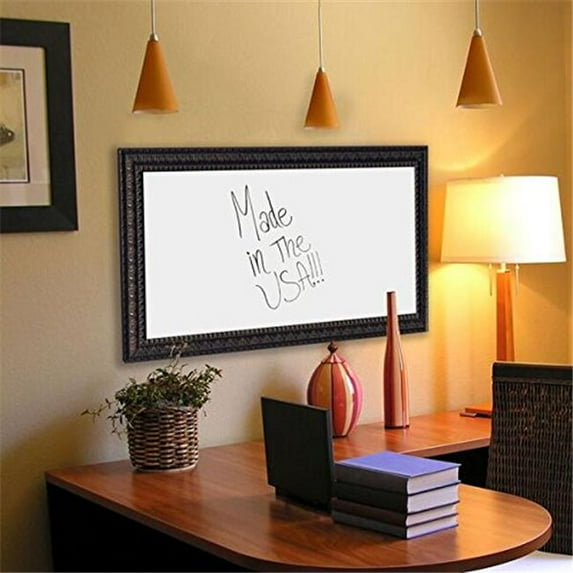 Rayne Mirrors W5130.5-36.5 American Made Dark Embellished Whiteboard, 36 x 42 in.