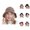 Khaki, variant on Waterproof Bucket Hats Women - Quick Dry Sun Hat Rain Outdoor Women's Autumn And Winter Woolen Pot Hat Fashion And Cute Knitted Warm And Cold Fisherman Hat
