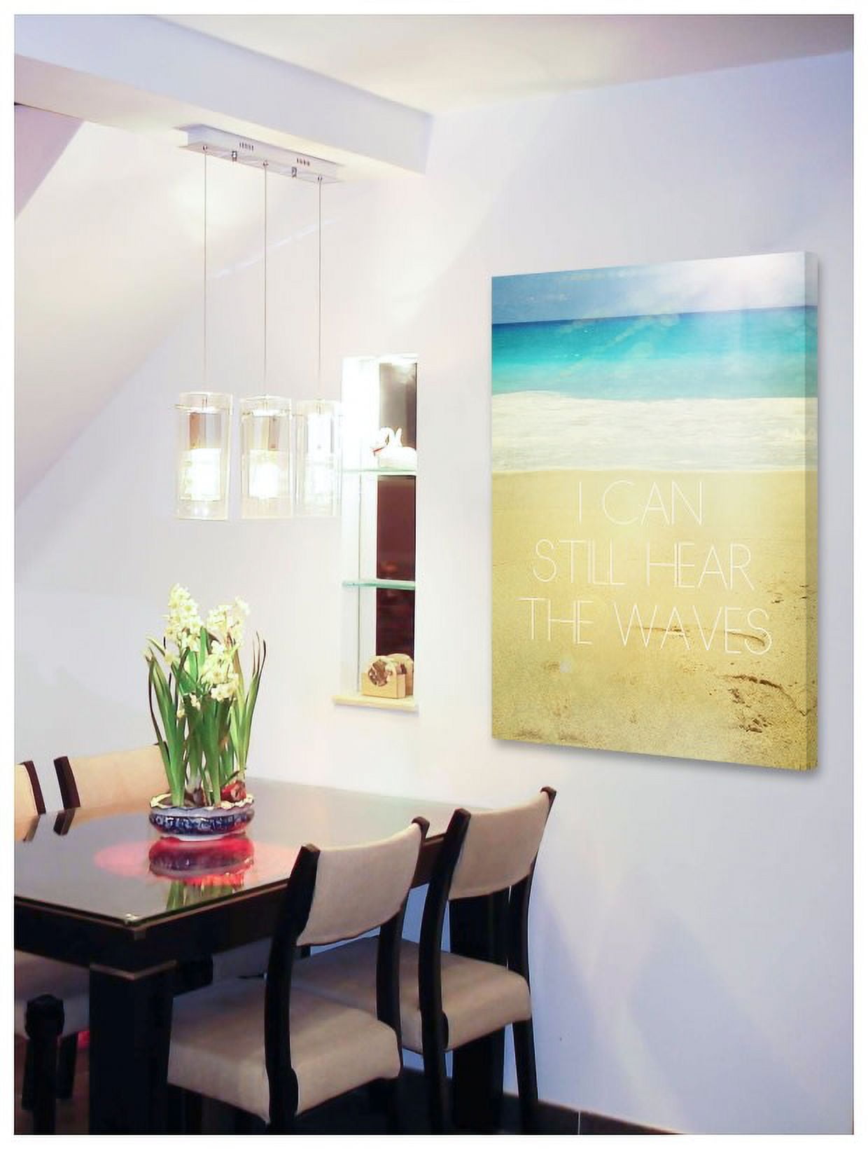 Marmont Hill "I Can Still Hear the Waves" Sylvia Cook Painting Print on Canvas