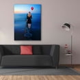 thumbnail image 3 of Epic Graffiti 'A Girl And Red Balloon' by Ata Alishahi, Giclee Canvas Wall Art, 40"x54", 3 of 8