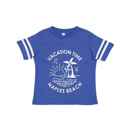 

Inktastic Vacation Time in Naples Beach Gift Toddler Boy or Toddler Girl T-Shirt