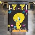 thumbnail image 6 of Looney Tunes Tweety 3-Piece Bedding Set Soft Warm And Comfortable Soft Bed Set with 1 Duvet Cover And 2 Pillowcases for Bedroom, 6 of 7