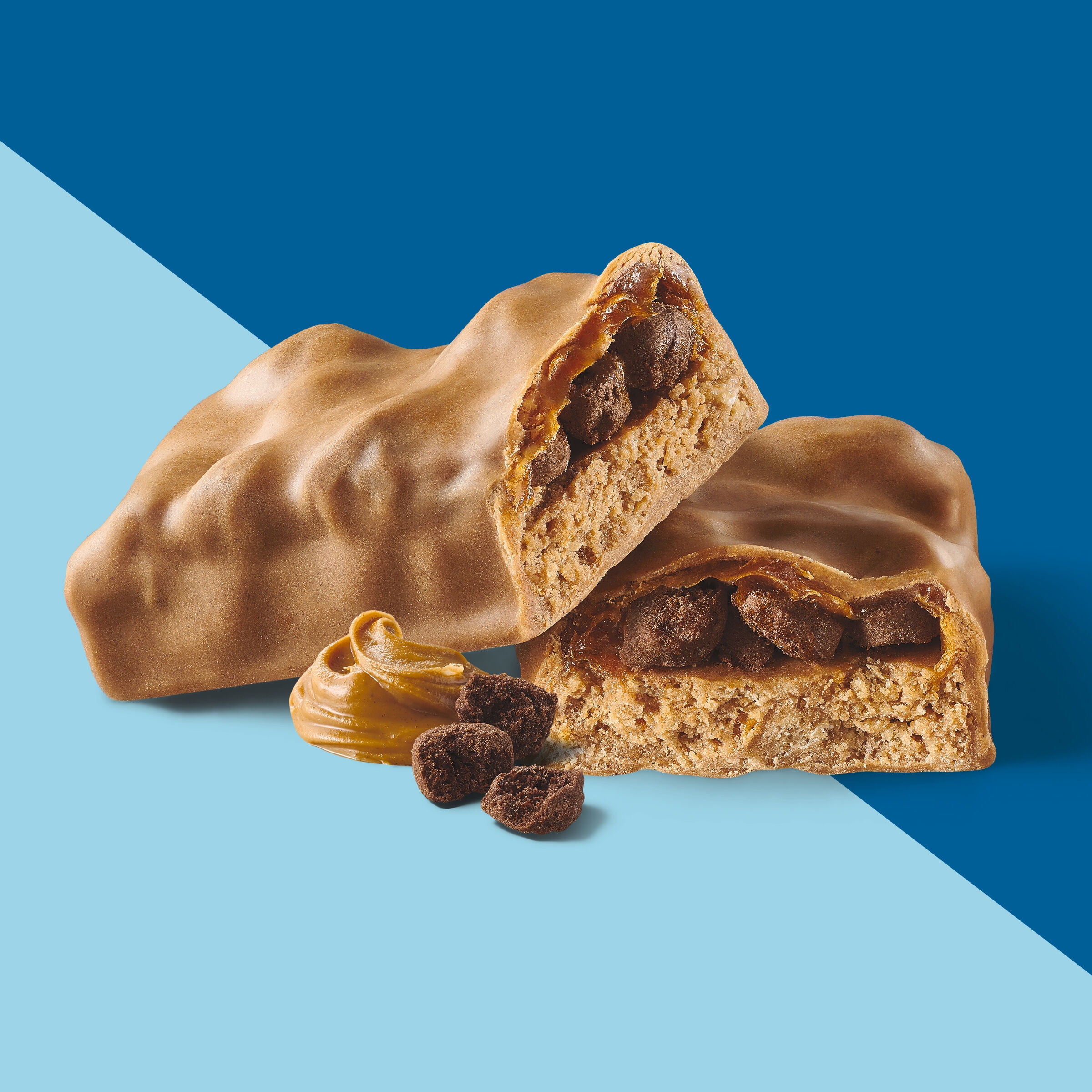 (2 pack) Fiber One Weight Watchers Chewy Protein Bars, Fudge Chocolate Cookie, 5 ct