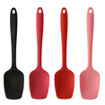 thumbnail image 1 of Silicone Spatulas, Rubber Spoon Spatula Heat Resistant One Piece Design Seamless Non-Stick Spoonulas, 1 of 5