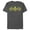 Charcoal Heather, variant on Men's Batman Logo Icon Collage  Graphic Tee Black X Large