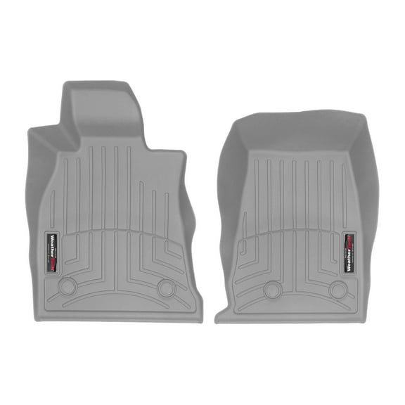 WeatherTech Custom Fit FloorLiners compatible with Cadillac CT5, CT5-V, CT5-V Blackwing - 1st Row (Driver & Passenger), Grey