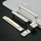 thumbnail image 4 of Modern Handle K Gold + White Contrast Color Pull Perilla de aleación Simple Style W / Dore Decor Puerta Cocina Armario Fashion Fashion Elegante, 4 of 7