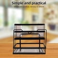 thumbnail image 4 of unbranded Organizador De Fregadero Con Extraíble Y Soporte Para Cuchillos En Negro, 4 of 6
