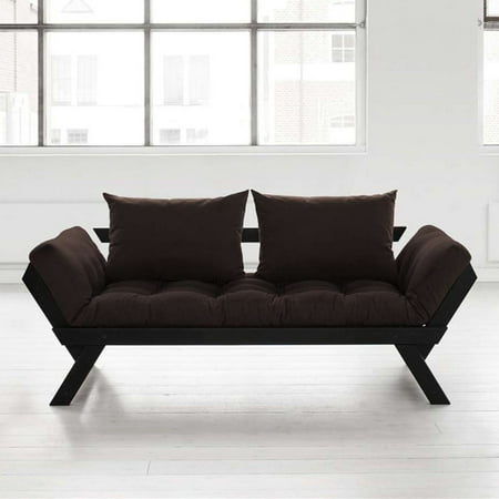 UPC 015568397103 product image for Fresh Futon Bebop Black Convertible Futon Sofa | upcitemdb.com