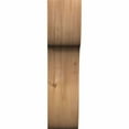 thumbnail image 2 of 4"W x 8"D x 16"H Carmel Rough Sawn Corbel, Western Red Cedar, 2 of 9