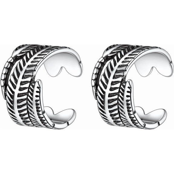 925 Sterling Silver Ear Cuff Non Piercing Helix Cartilage Clip on Wrap Earrings for Women, Various Styles[g587]