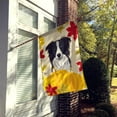thumbnail image 2 of Caroline's Treasures BB2047CHF Border Collie Thanksgiving Flag Canvas House Size , Large, multicolor, 2 of 4