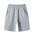 thumbnail image 3 of GYRATEDREAM Boys' Athletic Shorts Kid Sports Performance Shorts Boys Gym Soccer Running Shorts with Pockets Elastic Waistband for, 3 of 6