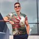 thumbnail image 4 of Fotbe Colorful Axolotl Underwater Camiseta Polo de Golf para Hombre con Estampado – Camisa Deportiva Transpirable con Cuello Abotonado-Large, 4 of 6
