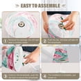 thumbnail image 5 of BZSMCE Table Lamp Creative Aqua Flutter Pattern Simple Pattern Night Light, 5 of 8