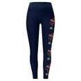 thumbnail image 3 of WILLBEST Leggings de Yoga Con Estampado Navideño Clásico de Copa Roja Para Mujer, Cintura Alta, Para Entrenamiento, Fitness, Correr, Deportes, Ajustados Mediana, 3 of 3