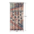 thumbnail image 5 of Multicolor Ethnic Patchwork Pattern Shower Curtain 36"x72" ,Bathroom Decorative Shower Curtains Set with 12 Hooks,Modern Waterproof Washable Shower Curtain, 5 of 6