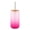 Pink, variant on Purple Frosted Glass Sublimation Tumbler by Make Market – 18oz Drinkware with Bamboo Lid & Metal Straw - Designed for Custom Heat Transfer - Hand Wash Only - 12 Pack