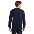 thumbnail image 3 of Hanes Perfect Fleece Crewneck Sweatshirt Unisex Adult -WD16 Soft Casual Sweatshirt, (Navy, XL), 3 of 5