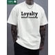 thumbnail image 1 of monogram print, boutique thickened T-shirt, men's fashion casual T-shirt, short-sleeved crewneck T-shirt, 1 of 5