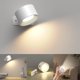 thumbnail image 1 of Inomhus vägglampa, vägglampa med USB-laddning, 3 färger och 3 nivåer LED inomhus 360° roterbar touch-kontroll trådlösa vägglampor, 1 of 3