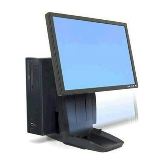 Ergotron Neo-Flex All-In-One Lift Stand - Up to 16lb - Up to 24" LCD Monitor - Black
