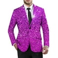 thumbnail image 3 of WEAIXIMIUNG Carnival Mens Long Sleeve Lapel Button Button Suit Jacket Large Size Print Jacket Pocket Mens Business, 3 of 5