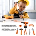 thumbnail image 3 of Kids Tool Set, Electronic Toy Drill 27pcs Repair Tool Set  for Boys, 3 of 7