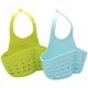 thumbnail image 1 of Cesta colgante de cocina, 2 uds., portátil, ajustable, a presión, para fregadero de cocina, cesta de almacenamiento, escurridores, soporte de esponja TUNC Sencillez, 1 of 5