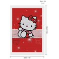 thumbnail image 2 of Diamond Art Kits for Adults Hello Kitty Diamond Art Gem Art Painting Full Drill Round Art Gem Painting Kit for Home Wall Decor Gifts 12"x16", 2 of 7