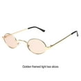 thumbnail image 4 of Gafas de sol retro de metal Sonducket para hombres color dorado, 4 of 6