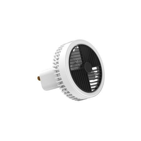

Desk Fan Personal Fan Low Noise Rechargeable Fan Hanging Stand up Summer Cooling Fan Table Fan for Travel Outdoor White