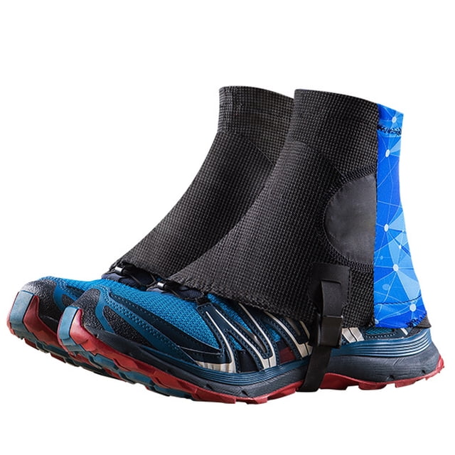 1 par de fundas protectoras reflectantes para zapatos con protección UV, transpirables y prevención de arena para mujeres, hombres y jóvenes, senderismo, escalada