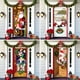thumbnail image 2 of Decoraciones para exteriores antes de Navidad, cubierta de puerta navideña, tela decorativa, cubierta de puerta navideña, colgante de puerta, fiesta de Año Nuevo, 2 of 5