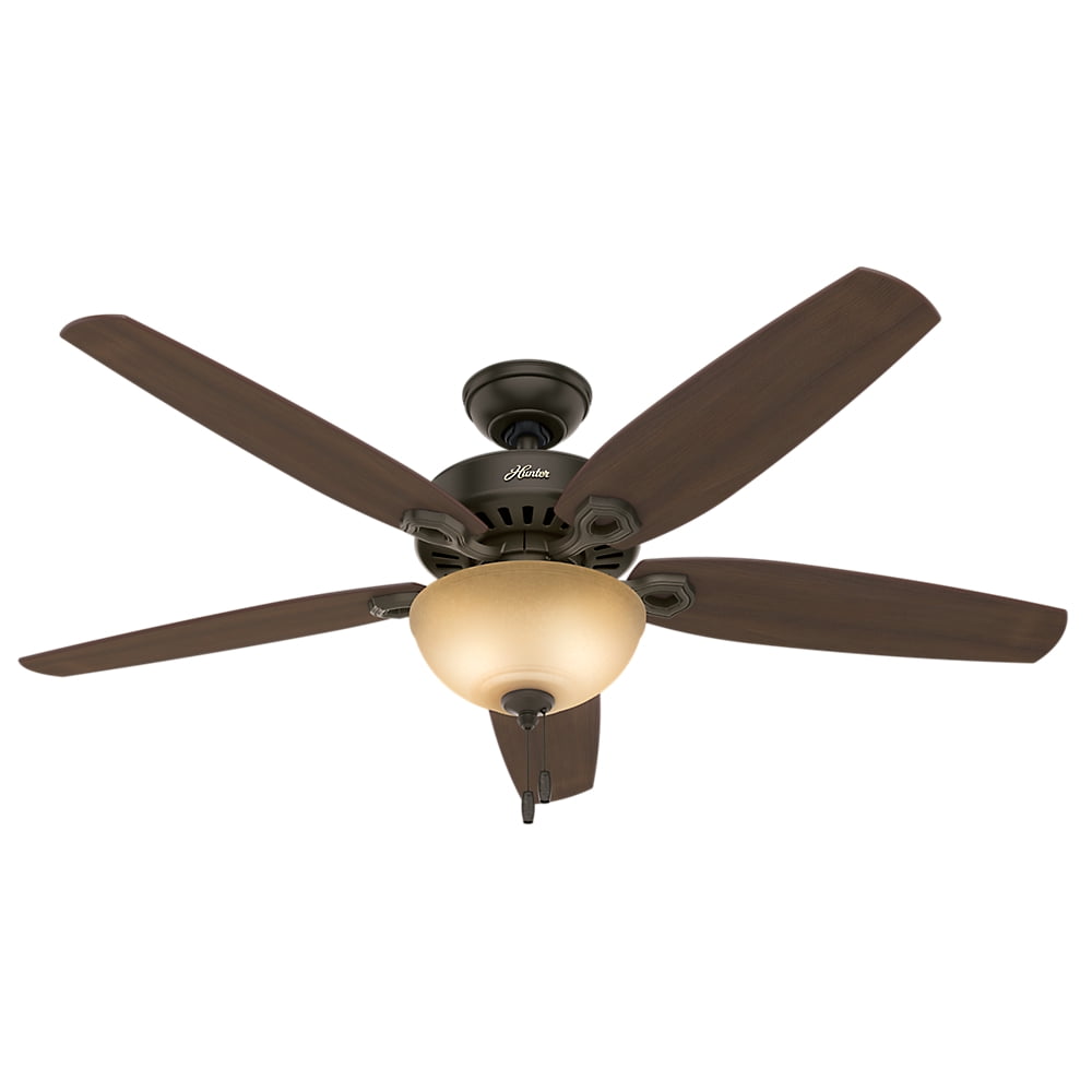 Hunter 56" Builder Great Room New Bronze Ceiling Fan with Light