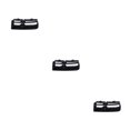 thumbnail image 3 of sweethay Parrilla de luz antiniebla, reemplazo desmontable elegante, parachoques delantero automotriz lavable, piezas de rejilla de luz antiniebla de Derecha 3piezas sweethay CBP256035, 3 of 6