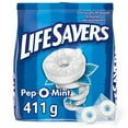 thumbnail image 1 of LIFE SAVERS, Pep O Mint Candy, Sharing Bag, 411g, 1 of 5