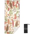 thumbnail image 2 of Dreamtimes Beach Towels Mushroom Animals Camping Towels Sand Free Beach Towel, 30"x60" Large Beach Towels Quick Dry Bath Travel Towels Pool Yoga Beach Mat for Men Women, 2 of 7